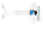 Preview: Cressi Marea Maske Erwachsene Transparent/Blau